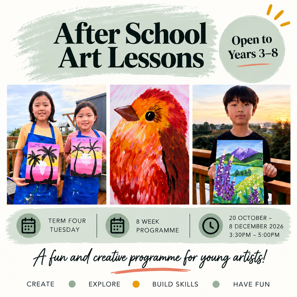 Term Four Tuesday Class 2026