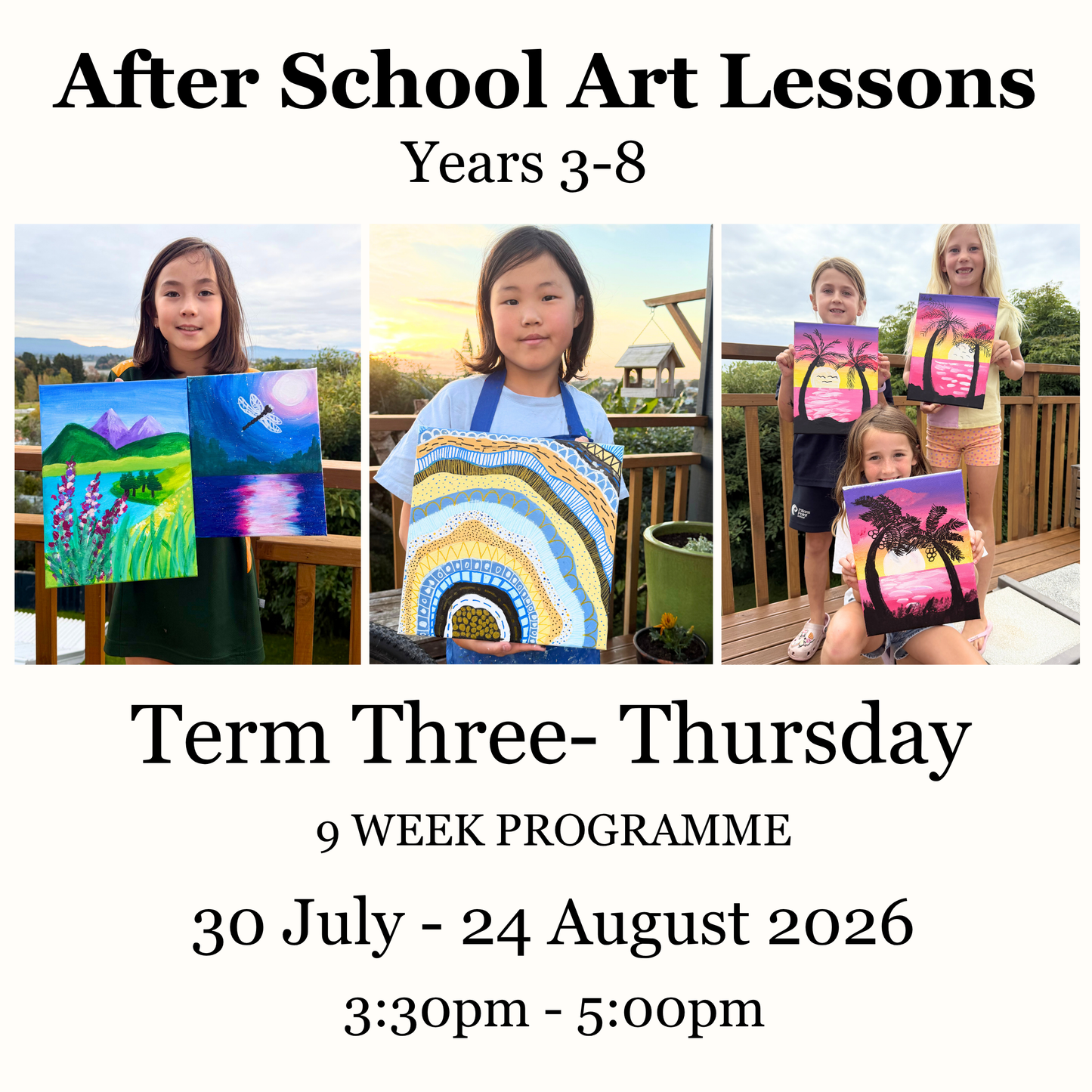 Term Three Thursday Class