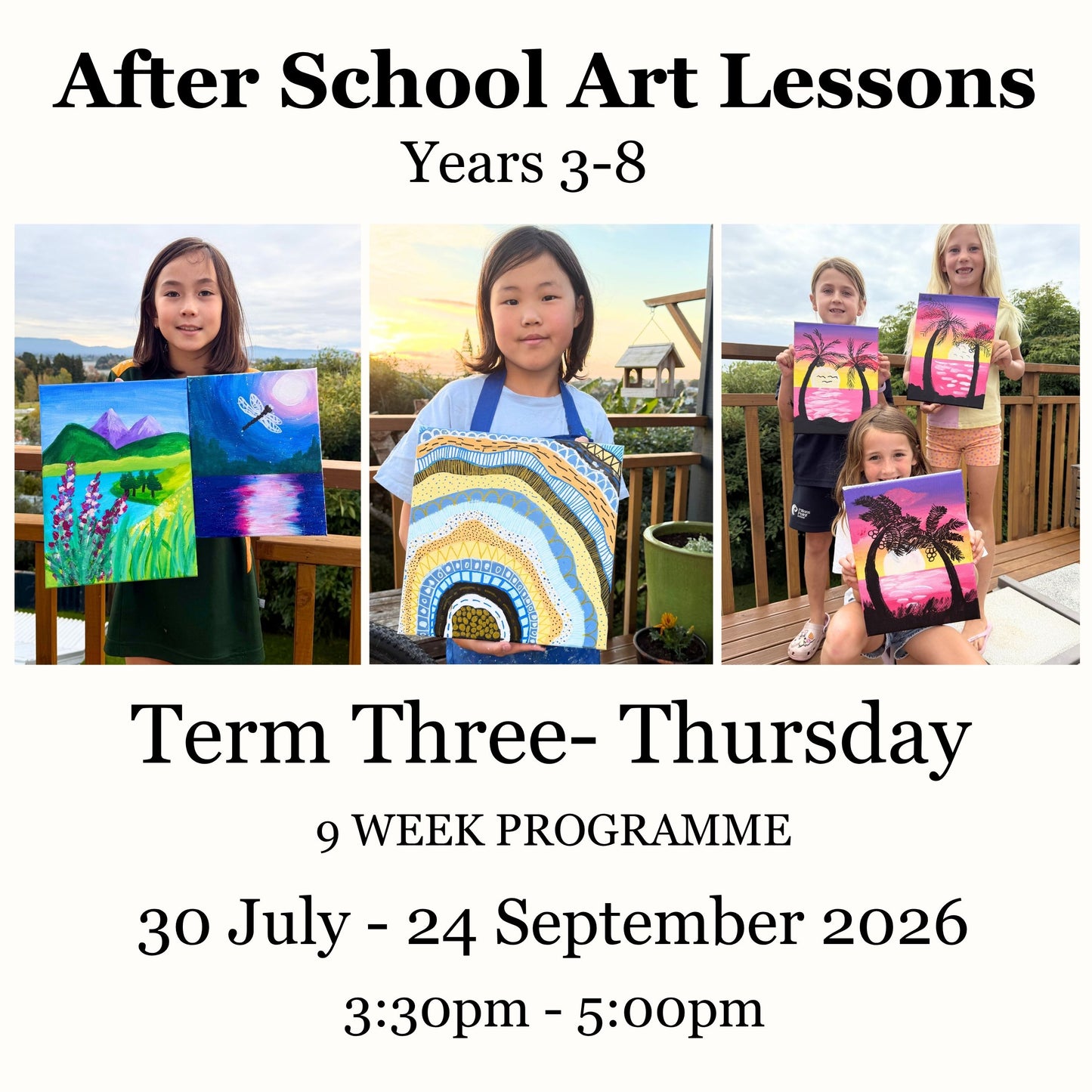 Term Three Thursday Class