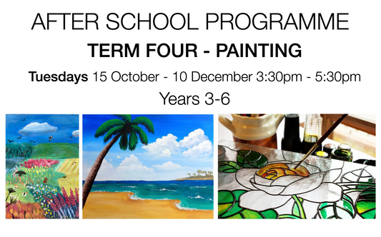 Term Four 9 Week Programme- Painting